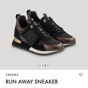 🧡Louis Vuitton Run Away Sneaker, Size 38, Still selling on LV’s website.